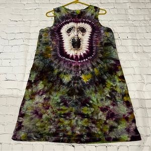 Handmade Tie Dyed Halloween inspired dress